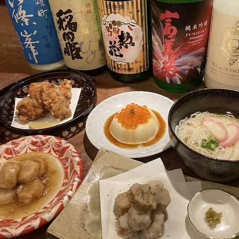 日本酒とおばんざいを楽しめる雰囲気自慢の居酒屋◎