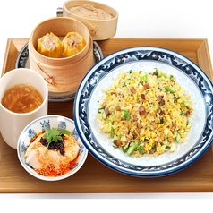 もち豚叉焼炒飯セット