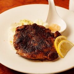 鶏ももの黒胡椒焼き