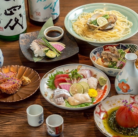 【天満駅より徒歩4分】海鮮×おばんざい×日本酒をご堪能いただける大人の隠れ家◎
