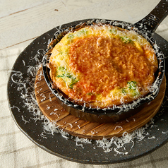 淡路シラスのフリッタータ トマトソース