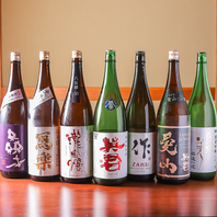 焼き鳥や和食に合う厳選日本酒をご用意