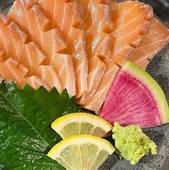 サーモン刺