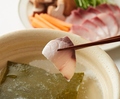 料理メニュー写真 『ブリしゃぶ鍋』魚が自慢の黒門酒場　冬のイチオシ鍋！