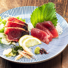 カツオ食べ比べ