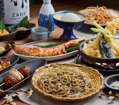 蕎麦　うえはらのコース写真