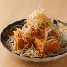 じゃこ葱豆腐