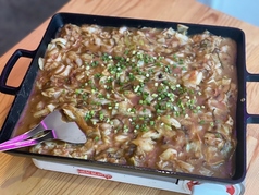 関西風たこ焼きもんじゃ