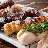 『当店人気◎焼き鳥盛り合わせ』★定番料理食べ放題◎