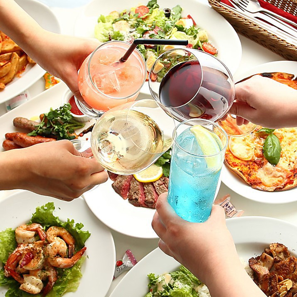 当日予約OK！★クーポン利用で2時間単品飲み放題 2980円⇒1480円♪