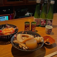 あったかおでんと日本酒