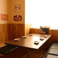 個室完備で2名様～29名様までご案内致します！