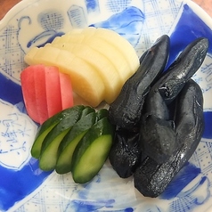 季節の漬物盛り合わせ