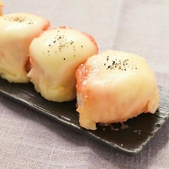 長芋の明太チーズ焼き