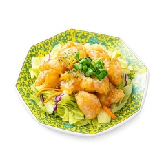 エビのクリームソース