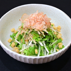 大根と水菜のサラダ
