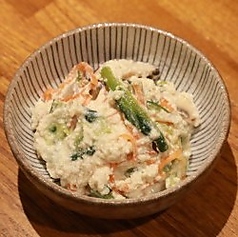 卯の花の白和え