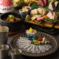 寅ふぐ・鱈・百合根など冬の味覚盛りだくさん