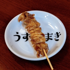 博多パリパリ鶏皮串