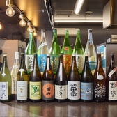 全国各地の日本酒を取り揃え！サク飲みでも宴会でも、豊富なラインナップをお愉しみください！