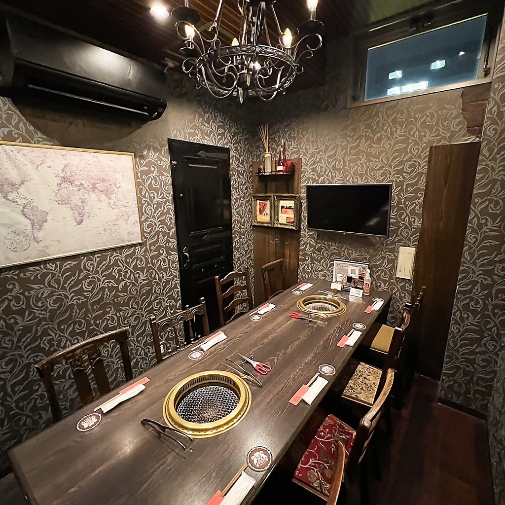 完全個室も用意しております！2～9名様までご利用可能です。