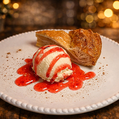 アップルパイwithアイスクリーム