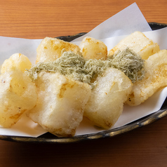 農業高校名物の【大根の竜田揚げ】ぜひご賞味ください♪の写真