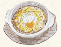 【人気】半熟卵と特製ビーフソースのチーズドリア