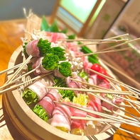 新感覚女性に大人気！野菜巻きをダシでしゃぶしゃぶ