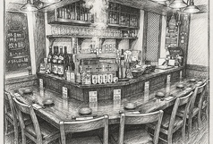 「都会の喧騒を離れ、タイムスリップしたかのようなレトロチックな空間で、自慢のおでんと銘酒をゆっくりとお楽しみください」