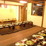 最大50名までOKのお座敷は、同窓会・歓迎会・送別会など…会社の大宴会にもってこい！