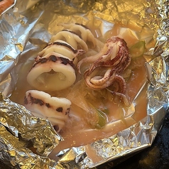 数量限定　ヤリイカホイル焼き