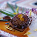 料理メニュー写真&nbsp;鯛の煮付け 梶田醤油と沖縄産黒蜜、バルサミコ酢仕立て