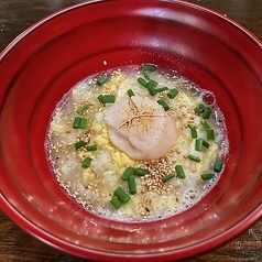 しじみ出汁のホタテ雑炊