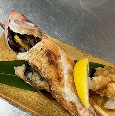 ノドグロの原始焼き