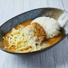 胡麻辣油カレー チーズ乗せ