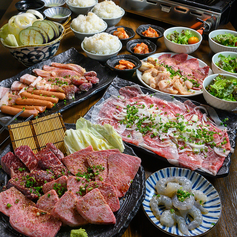 串木野駅3分◆上質な黒毛和牛の焼肉をお得に楽しむなら当店へ。お祝いプレート有り◎