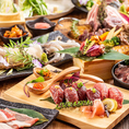 【鹿児島中央駅 居酒屋 飲み放題】自慢の肉料理や季節のお鍋などが詰まった飲み放題付きコースは3500円～7000円でご用意しております♪