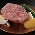 料理メニュー写真&nbsp;極上ヒレ　ステーキ　80g