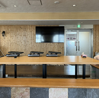 店内にモニター設置！