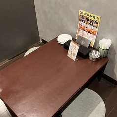 2人席も用意！仕事帰りでもふらっと