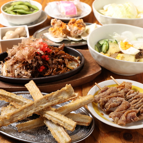 揚げ皮串発祥の店【新時代】名物の伝串は、特許庁から認められた唯一無二のグルメです