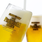 定番のビールからドリンクの種類も豊富に扱っております。