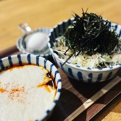 とろろ肉蕎麦orとろろ鶏蕎麦