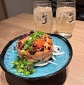 料理メニュー写真&nbsp;ささみとムネのユッケ