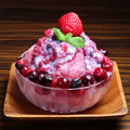 料理メニュー写真&nbsp;練乳ストロベリーかき氷