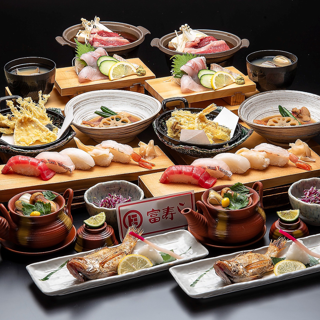 季節のご宴会コースも各種ご用意！飲み放題付き5000円～！