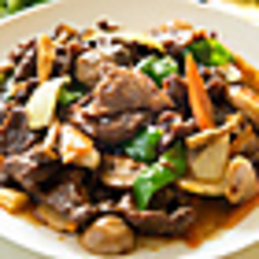 黒胡椒牛肉炒め