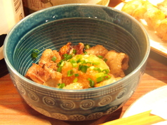 鳥はらみ蓮根甘辛炒め