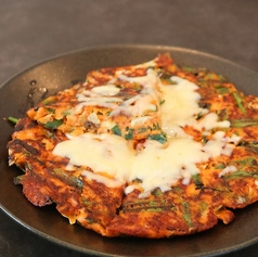 チーズキムチチヂミ